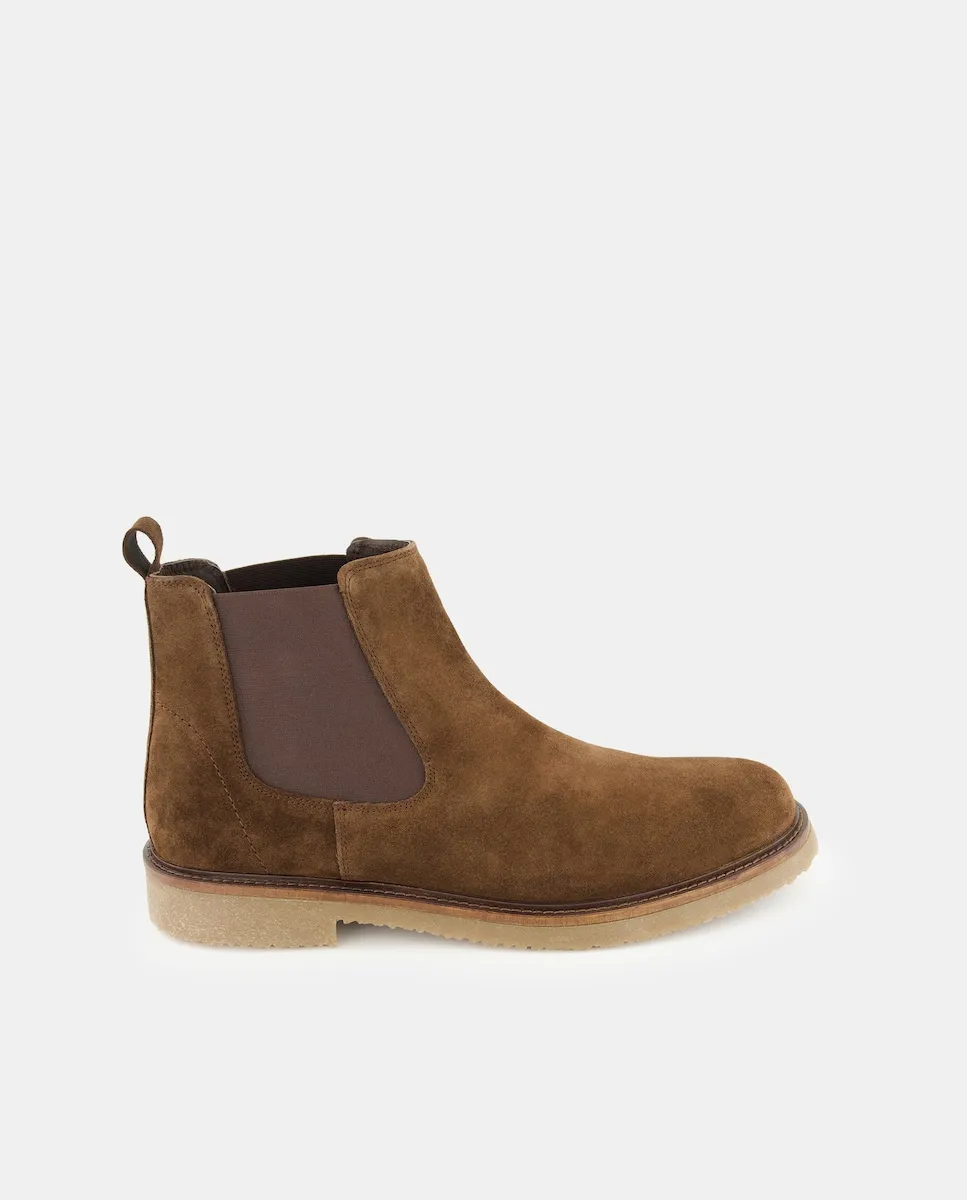 Мужские ботинки Челси из замши, подошва из материала, имитирующего креп Dustin, коричневый
Мужские ботинки Челси из замши, подошва из материала, имитирующего креп Dustin, коричневый