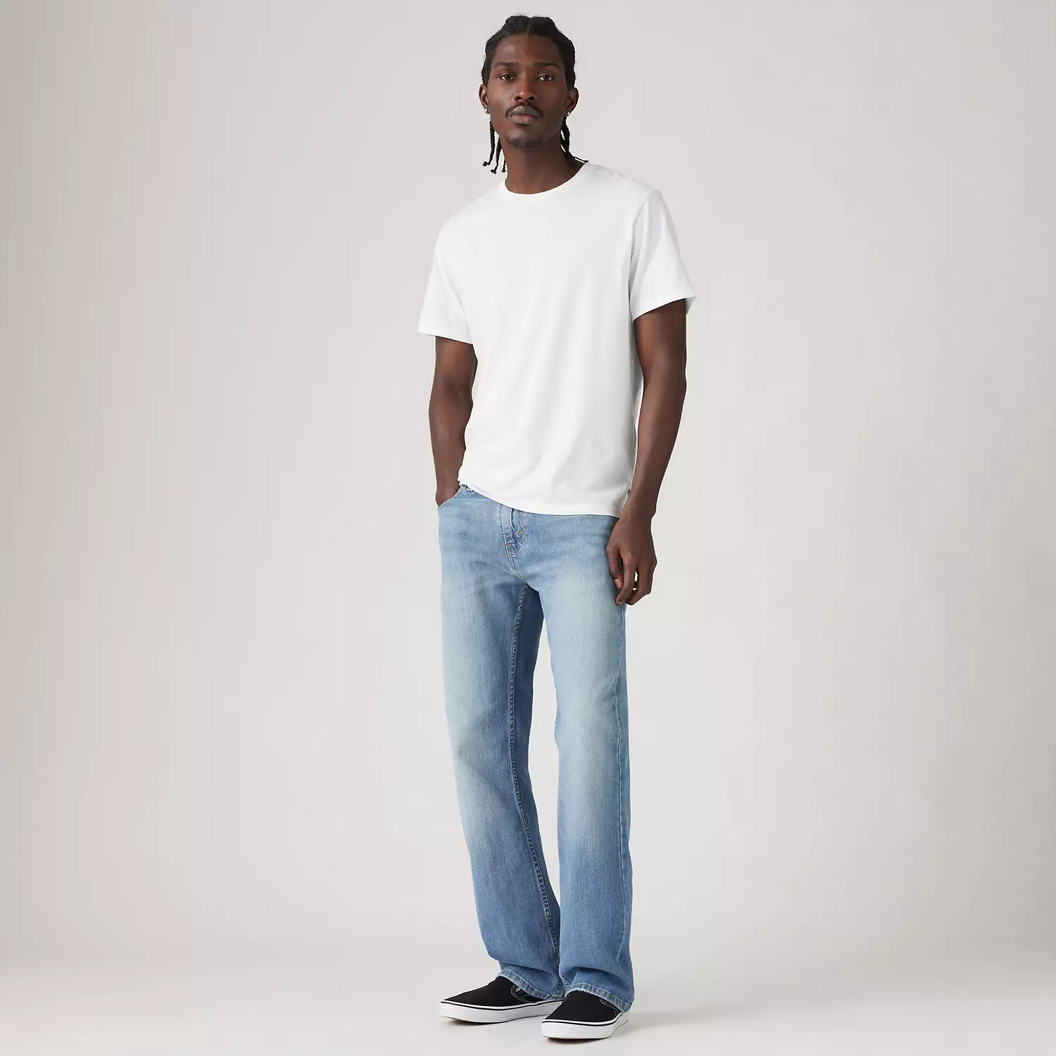 Узкие мужские джинсы 527 Bootcut Levi's, цвет Deep Down Below - Medium Wash - Stretch 
Узкие мужские джинсы 527 Bootcut Levi's, цвет Deep Down Below - Medium Wash - Stretch