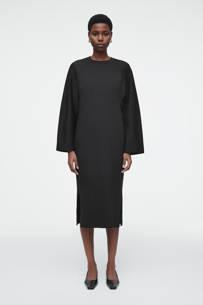 Платье-Футляр из трикотажа длины миди Cos, черный
Платье-Футляр из трикотажа длины миди Cos, черный