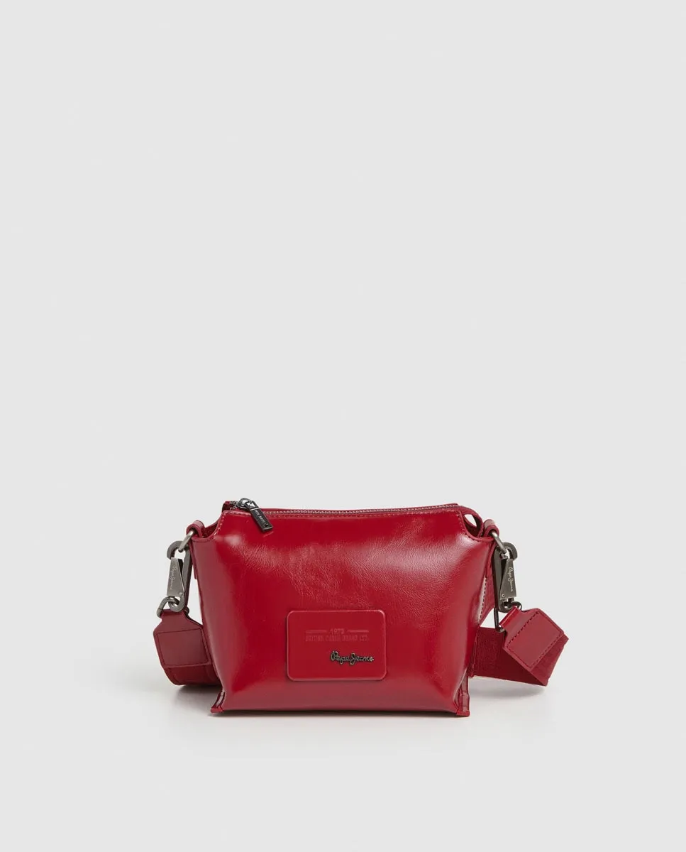 Глянцевая маленькая сумка через плечо Edith с блестящей поверхностью Pepe Jeans, красный
Глянцевая маленькая сумка через плечо Edith с блестящей поверхностью Pepe Jeans, красный