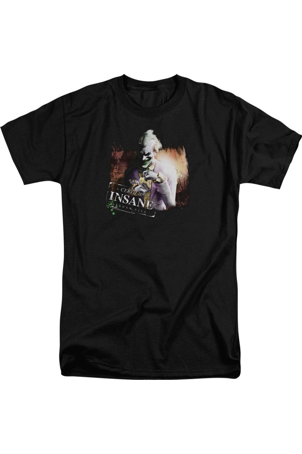 Футболка / футболка Batman Arkham City Certified Insane с коротким рукавом для взрослых Gildan, черный
Футболка / футболка Batman Arkham City Certified Insane с коротким рукавом для взрослых Gildan, черный