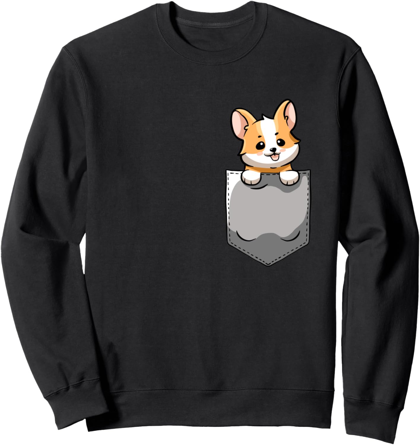 Забавная толстовка с изображением корги, пемброк-корги, вельш-корги Corgi Pocket Welsh Corgi Face Kawaii Corgi Owner, черный
Забавная толстовка с изображением корги, пемброк-корги, вельш-корги Corgi Pocket Welsh Corgi Face Kawaii Corgi Owner, черный