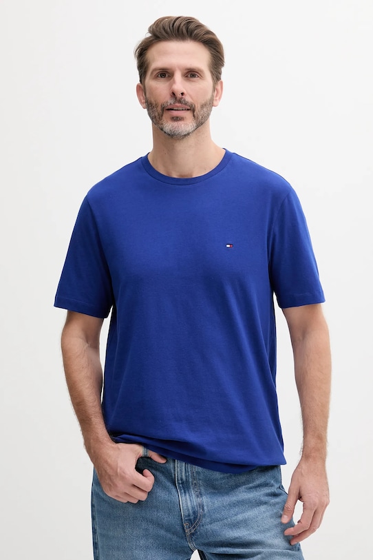 Хлопковая футболка Tommy Hilfiger, темно-синий
Хлопковая футболка Tommy Hilfiger, темно-синий