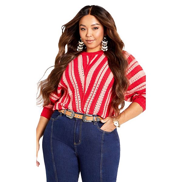 Свитер Indi для женщин plus size Avenue, Flame Pink
Свитер Indi для женщин plus size Avenue, Flame Pink