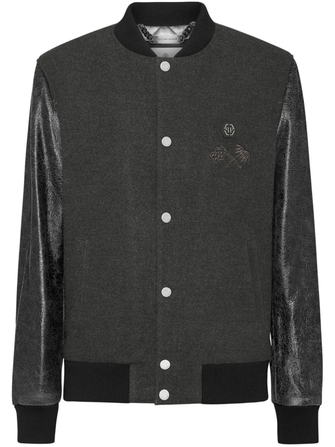 Куртка-бомбер Philipp Plein LS Plein Club, серый
Куртка-бомбер Philipp Plein LS Plein Club, серый