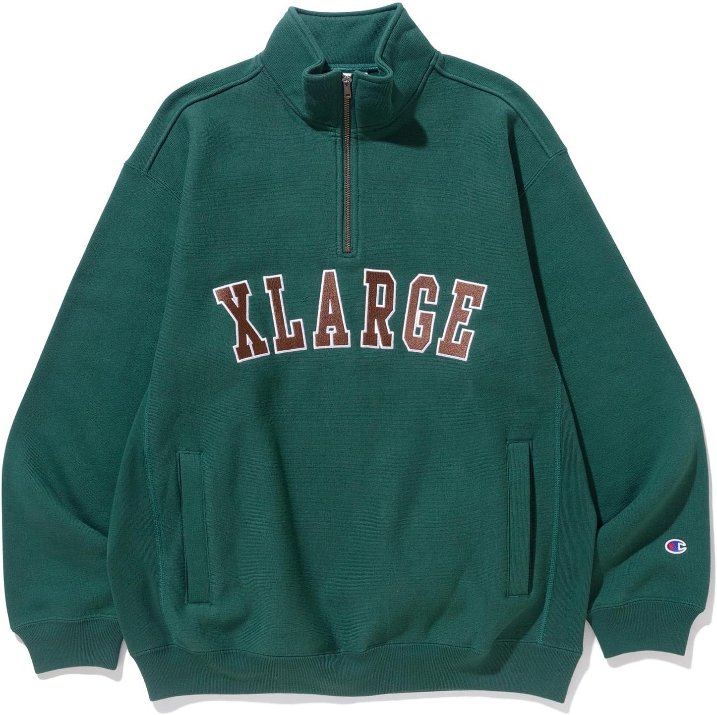 Мужская толстовка Champion Reverse Weave с застежкой-молнией до середины груди Xlarge, зеленый
Мужская толстовка Champion Reverse Weave с застежкой-молнией до середины груди Xlarge, зеленый