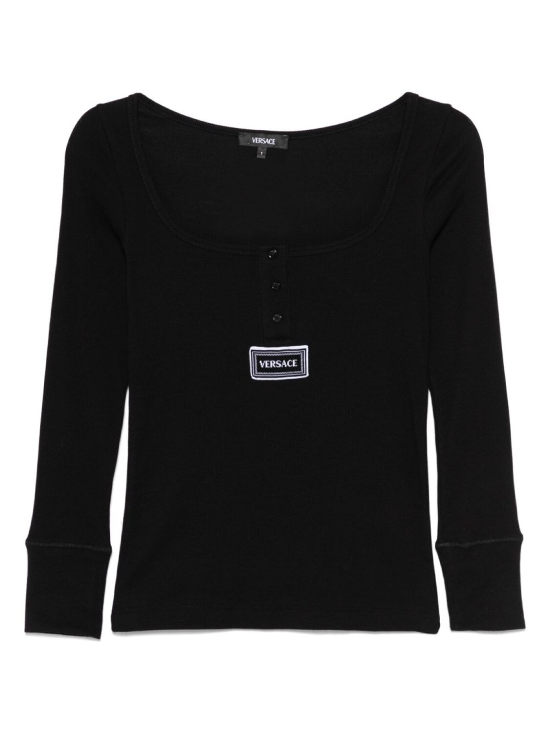 Versace футболка с нашивкой-логотипом, черный
Versace футболка с нашивкой-логотипом, черный
