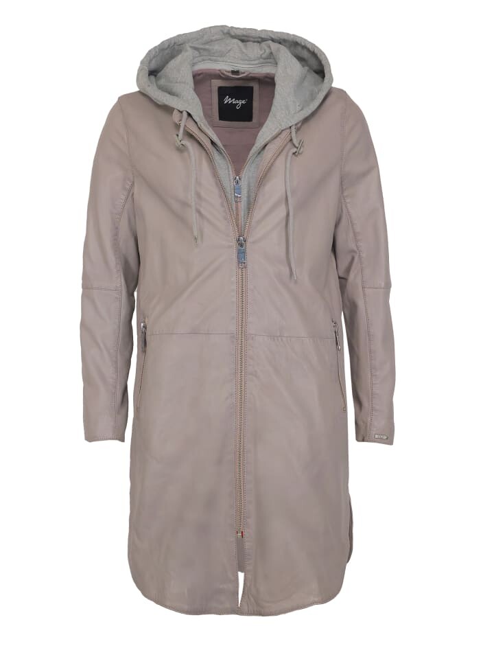 Кожаная куртка Maze Ledermantel 4202199, серый 
Кожаная куртка Maze Ledermantel 4202199, серый