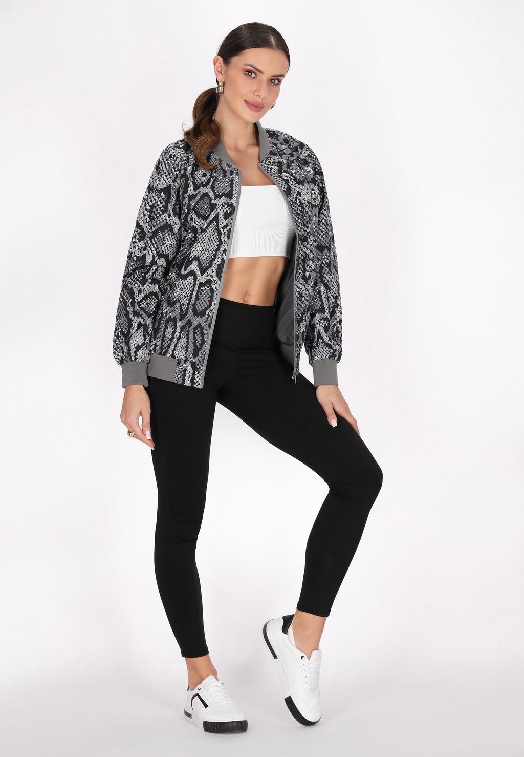 Толстовка на молнии faina, темно-серый
Толстовка на молнии faina, темно-серый