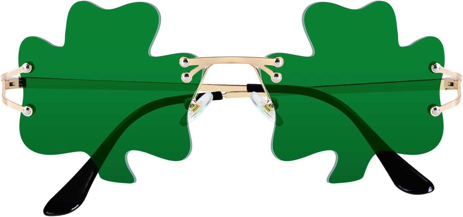 Солнцезащитные очки Wzerry ко Дню Святого Патрика для женщин и мужчин, ирландские солнцезащитные очки с клевером, зеленые очки с четырехлистным клевером для костюмированной вечеринки, Shamrock Dark Green
Солнцезащитные очки Wzerry ко Дню Святого Патрика для женщин и мужчин, ирландские солнцезащитные очки с клевером, зеленые очки с четырехлистным клевером для костюмированной вечеринки, Shamrock Dark Green