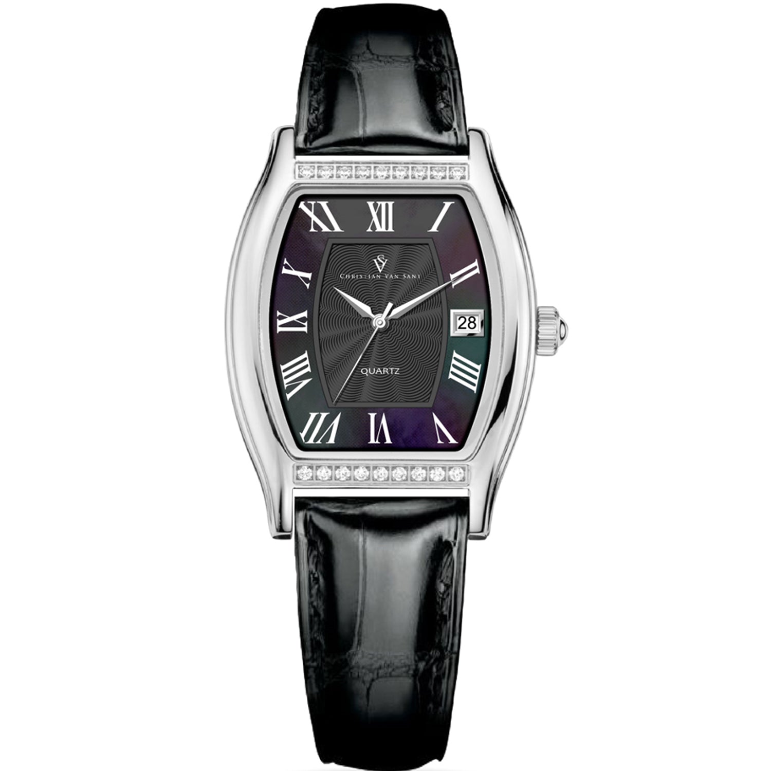 Christian Van Sant женские часы Gemma с черным циферблатом
Christian Van Sant женские часы Gemma с черным циферблатом