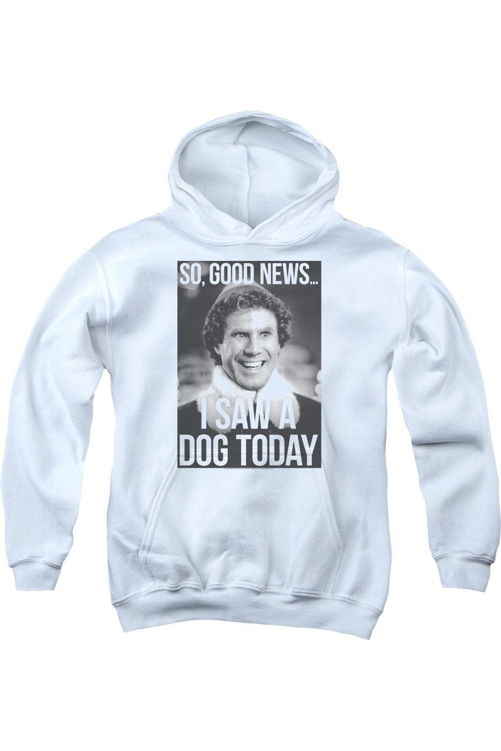 Толстовка с капюшоном Elf Must Love Dogs для молодежи Gildan, белый
Толстовка с капюшоном Elf Must Love Dogs для молодежи Gildan, белый