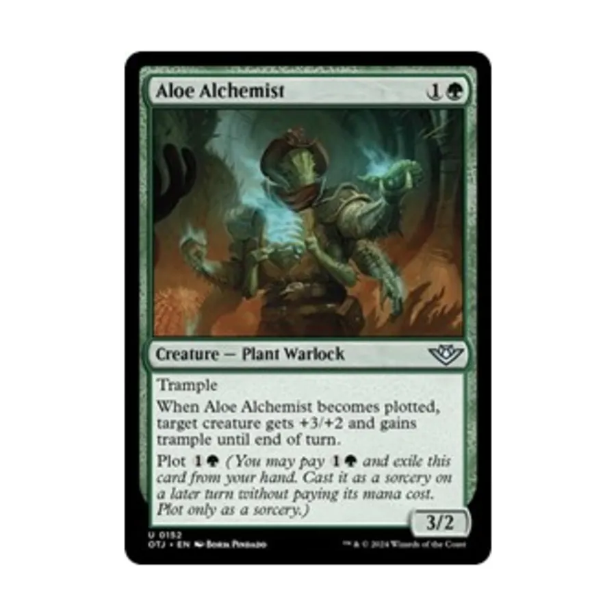 CCG Алоэ Алхимик (U), MTG - Outlaws of Thunder Junction
CCG Алоэ Алхимик (U), MTG - Outlaws of Thunder Junction