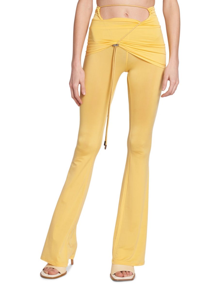 Брюки Espelho с отложным шнурком Jacquemus, желтый
Брюки Espelho с отложным шнурком Jacquemus, желтый