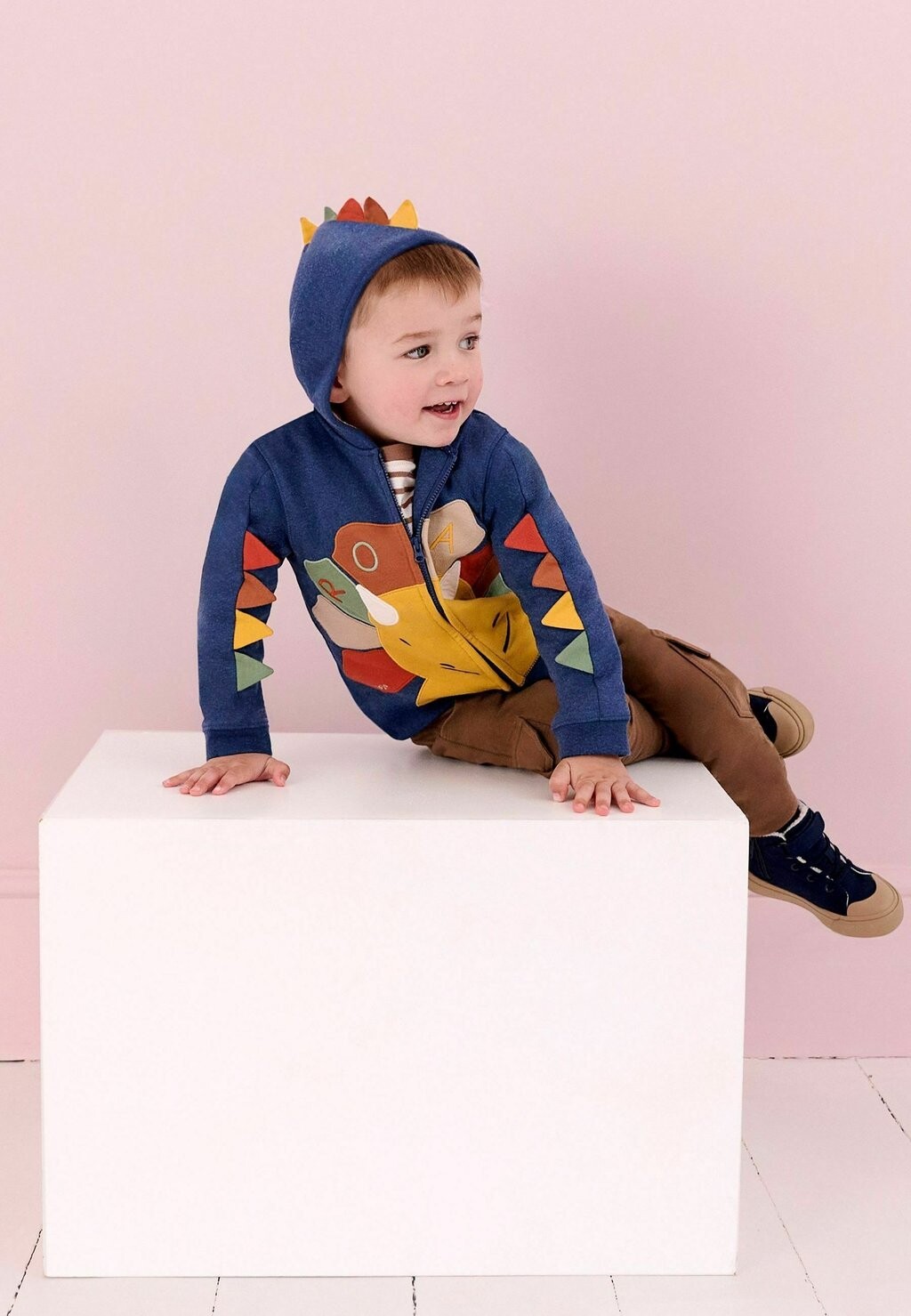 Толстовка TRICERATOPS APPLIQUÉ NOVELTY COSY HOODIE, REGULAR FIT JoJo Maman Bébé, синий
Толстовка TRICERATOPS APPLIQUÉ NOVELTY COSY HOODIE, REGULAR FIT JoJo Maman Bébé, синий