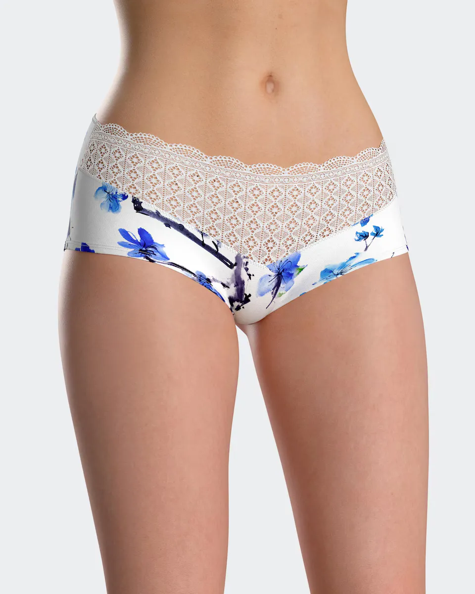 Хипстерские кюлоты с кружевом и цветочным принтом Impetus, синий
Хипстерские кюлоты с кружевом и цветочным принтом Impetus, синий
