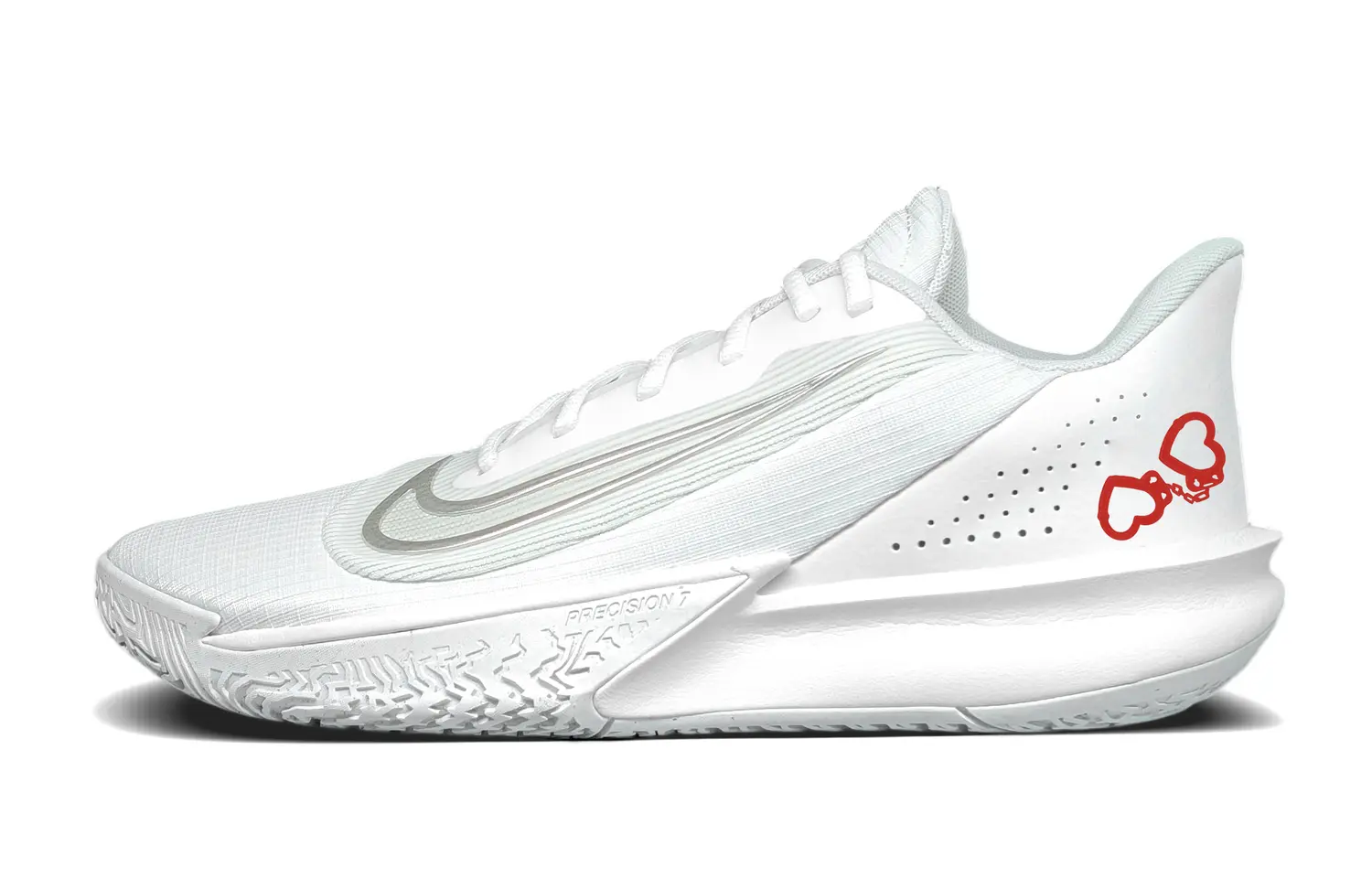 Nike Точность 7 Амортизация, противоскользящие и износостойкие низкие баскетбольные кроссовки мужские белые - белый, цвет White
Nike Точность 7 Амортизация, противоскользящие и износостойкие низкие баскетбольные кроссовки мужские белые - белый, цвет White