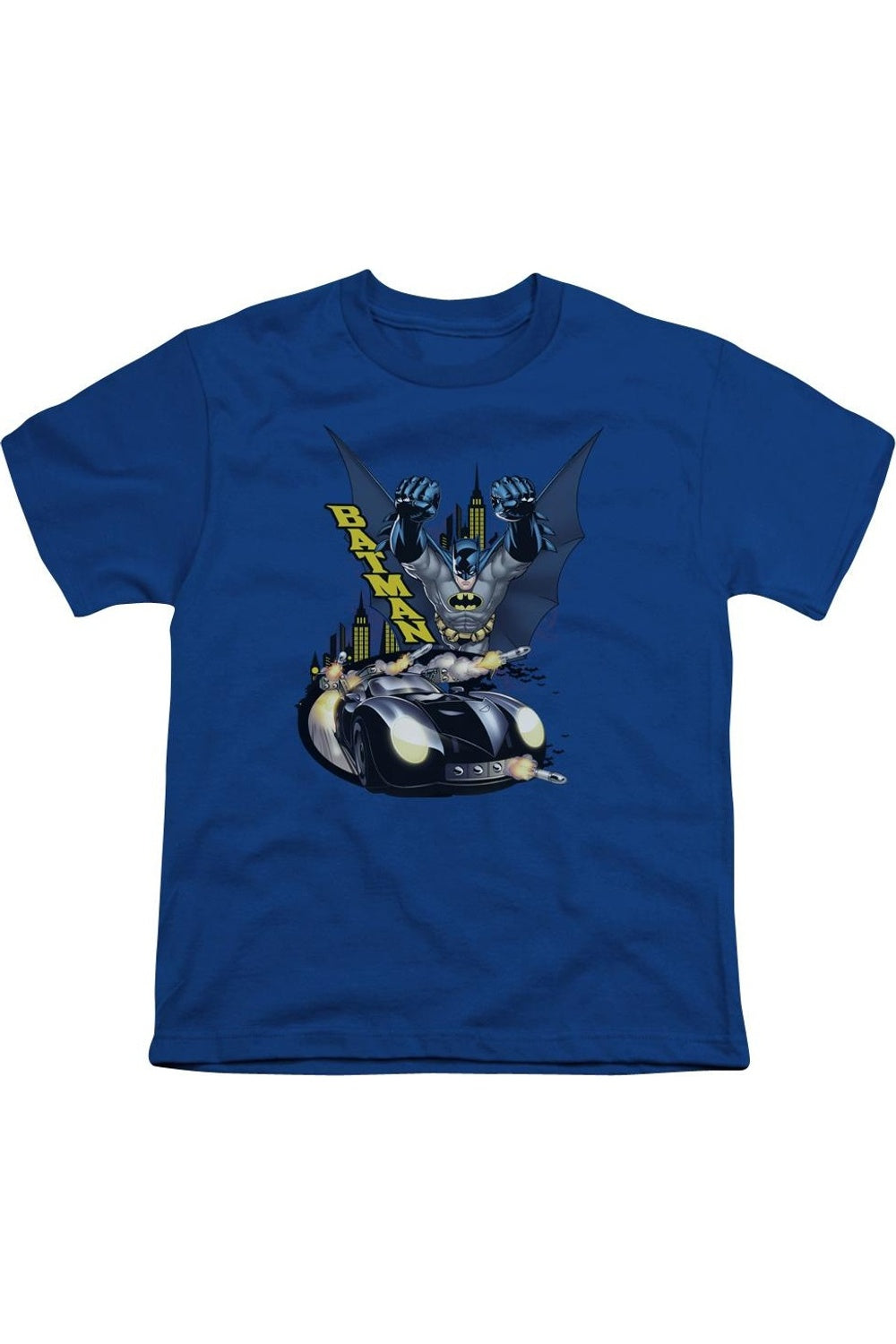 Футболка с коротким рукавом для детей Batman "По воздуху и по земле" Gildan, синий
Футболка с коротким рукавом для детей Batman "По воздуху и по земле" Gildan, синий