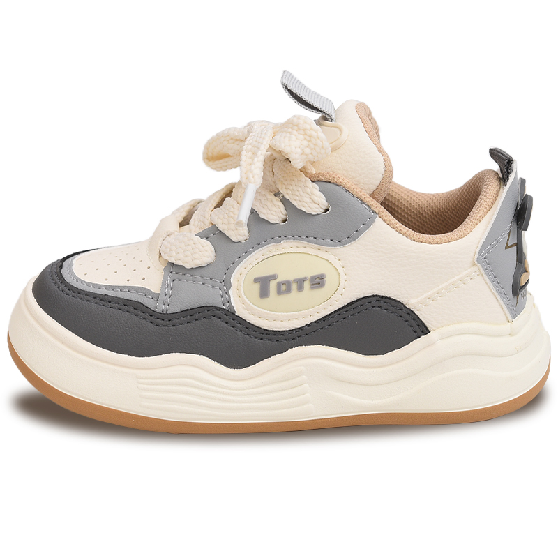 Антискользящие и износостойкие легкие низкие детские скейтбордские кроссовки Kids' Budding, бежево-серые
Антискользящие и износостойкие легкие низкие детские скейтбордские кроссовки Kids' Budding, бежево-серые