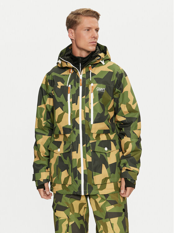 Лыжная куртка стандартного кроя Colourwear, зеленый
Лыжная куртка стандартного кроя Colourwear, зеленый