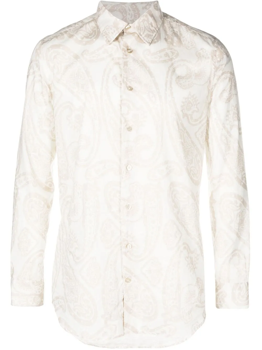 Рубашка с принтом пейсли Etro, белый
Рубашка с принтом пейсли Etro, белый
