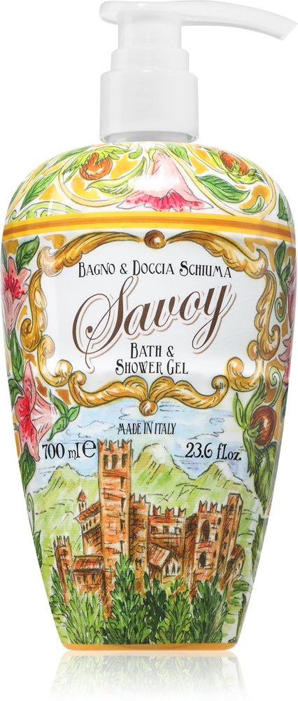 Гель для душа и ванны Savoy Rudy - Le Maioliche, 700 мл
Гель для душа и ванны Savoy Rudy - Le Maioliche, 700 мл