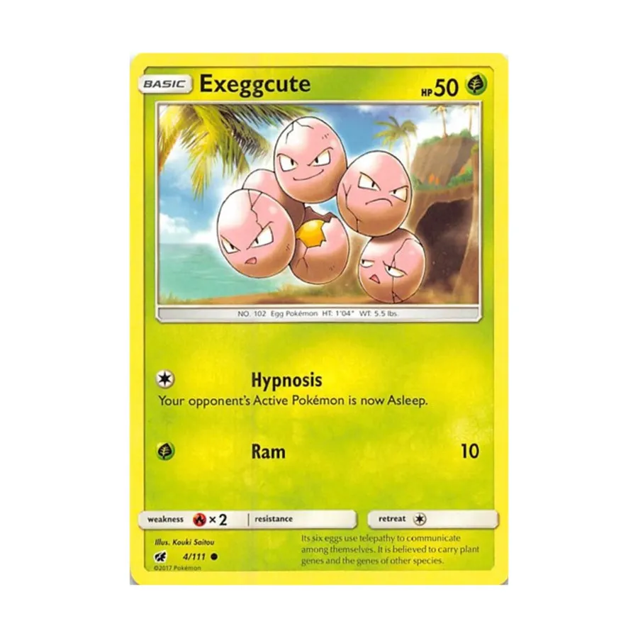 CCG Экзеггют (C) #4, Pokemon - Sun & Moon - Crimson Invasion - Singles
CCG Экзеггют (C) #4, Pokemon - Sun & Moon - Crimson Invasion - Singles