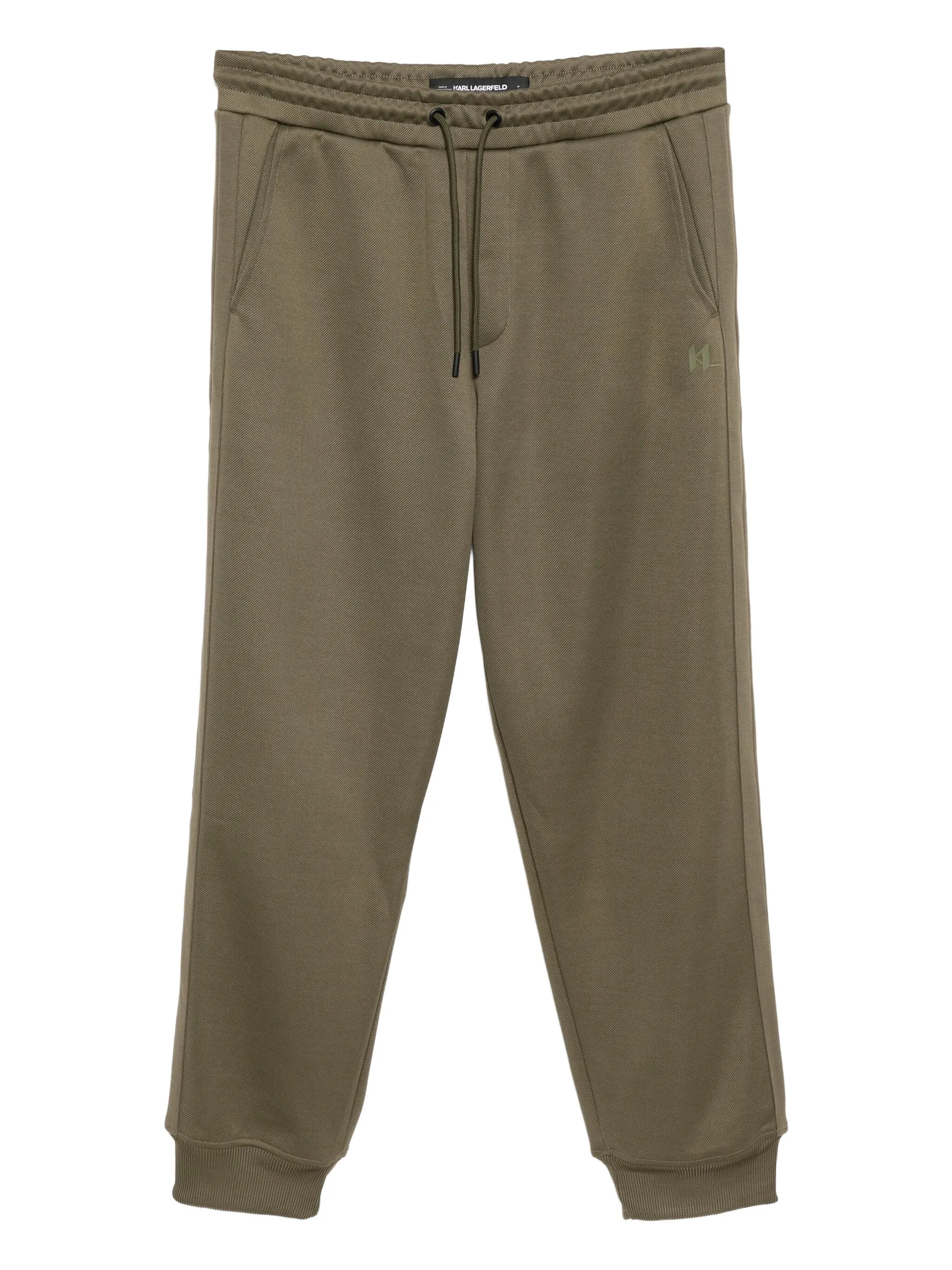Брюки с тисненым логотипом Karl Lagerfeld, зеленый
Брюки с тисненым логотипом Karl Lagerfeld, зеленый