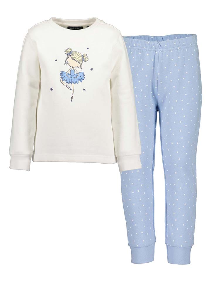 Blue Seven Пижама кремового/светло-голубого цвета
Blue Seven Пижама кремового/светло-голубого цвета