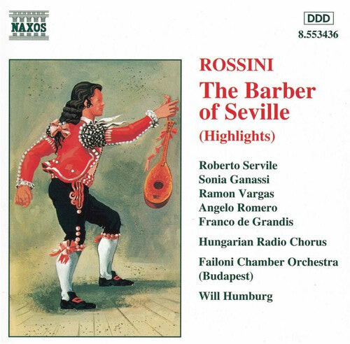 CD диск Rossini / Vargas / Failoni Chamber Orch / Humburg: Barber of Seville (Highlights)
CD диск Rossini / Vargas / Failoni Chamber Orch / Humburg: Barber of Seville (Highlights)