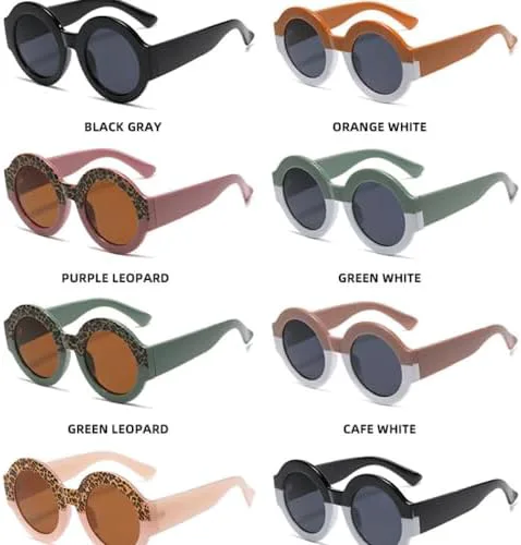 Женские круглые солнцезащитные очки 2027 года с милым леопардовым принтом, двухцветные, круглой формы, винтажные женские солнцезащитные очки UV400 MTZJH, C8
Женские круглые солнцезащитные очки 2027 года с милым леопардовым принтом, двухцветные, круглой формы, винтажные женские солнцезащитные очки UV400 MTZJH, C8