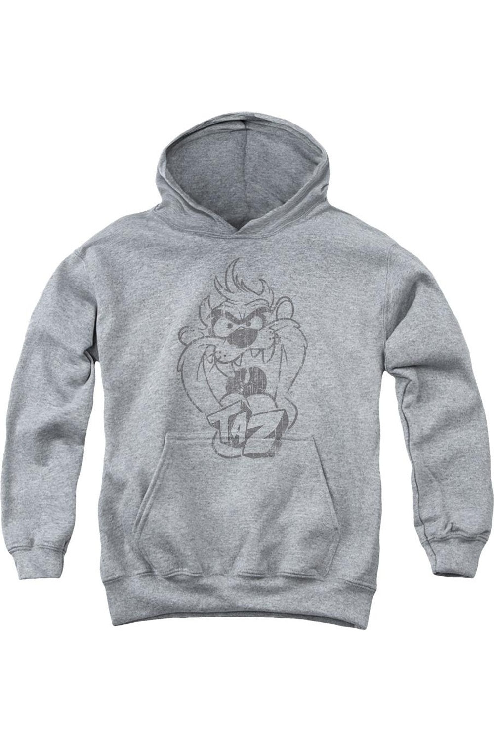 Толстовка с капюшоном Looney Tunes с принтом Taz в стиле винтаж Gildan, Athletic Heather
Толстовка с капюшоном Looney Tunes с принтом Taz в стиле винтаж Gildan, Athletic Heather