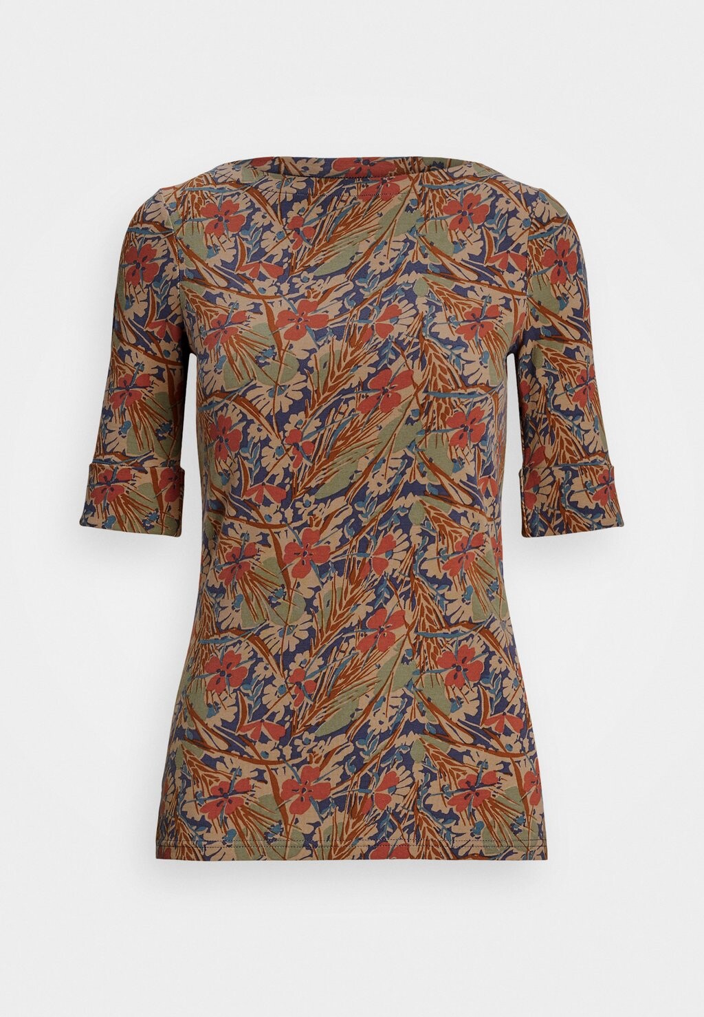 Футболка с принтом FLORAL STRETCH COTTON BOATNECK TEE Lauren Ralph Lauren, кремовый
Футболка с принтом FLORAL STRETCH COTTON BOATNECK TEE Lauren Ralph Lauren, кремовый