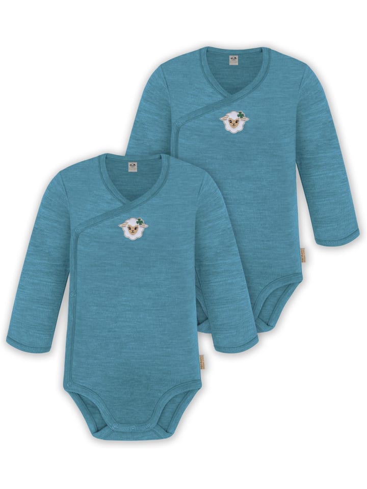 Normani Outdoor Sports Комплект из двух детских боди из шерсти мериноса, синего цвета
Normani Outdoor Sports Комплект из двух детских боди из шерсти мериноса, синего цвета