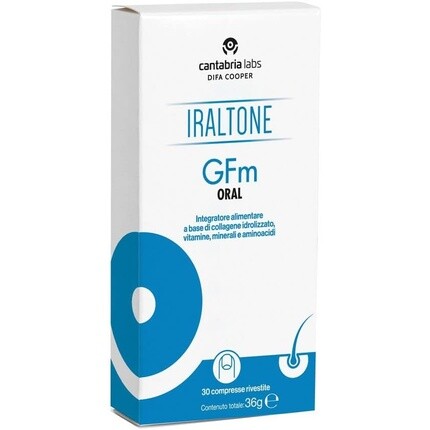 Difa Cooper Gfm Oral Iraltone 30 таблеток 1893 Difa Cooper 
Difa Cooper Gfm Oral Iraltone 30 таблеток 1893 Difa Cooper