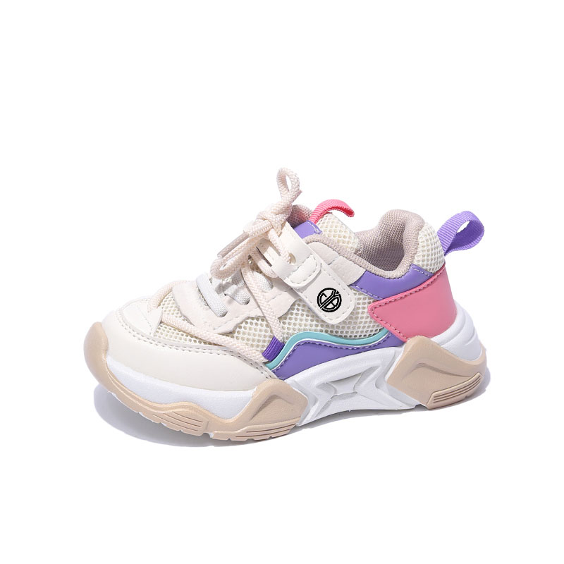 Детские кроссовки с низким верхом, устойчивые к истиранию Yi Jiabao, бежевый 
Детские кроссовки с низким верхом, устойчивые к истиранию Yi Jiabao, бежевый