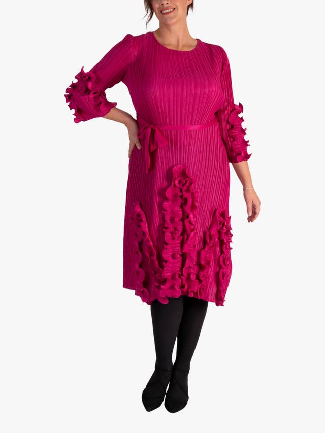 Плиссированное платье с отделкой жабо chesca, цвет Cherry
Плиссированное платье с отделкой жабо chesca, цвет Cherry