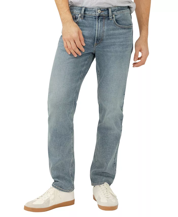 Мужские джинсы Eddie Classic Athletic Fit с зауженными штанинами Silver Jeans Co., синий
Мужские джинсы Eddie Classic Athletic Fit с зауженными штанинами Silver Jeans Co., синий