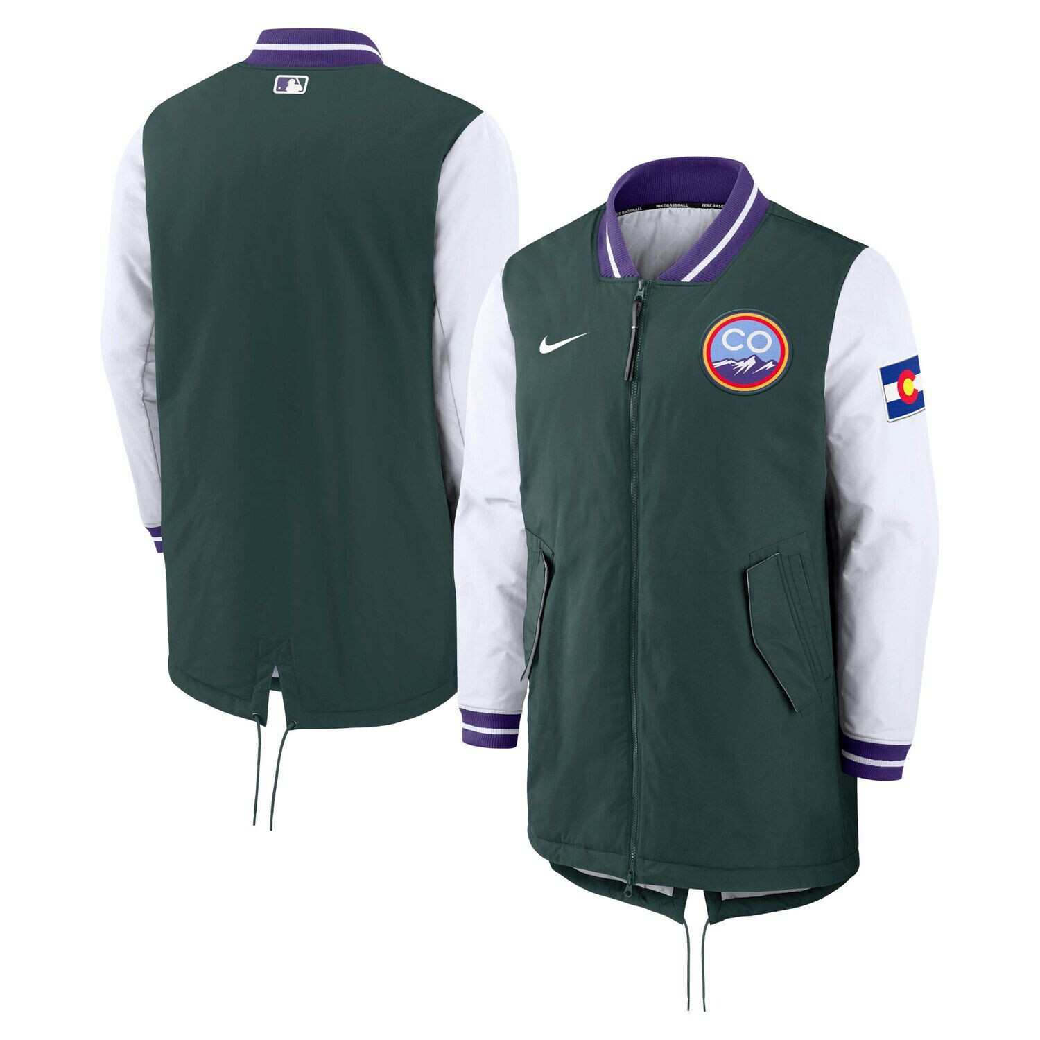 Мужская зеленая куртка Colorado Rockies Authentic Collection 2022 City Connect с молнией во всю длину Dugout Nike, Зеленый, Мужская зеленая куртка Colorado Rockies Authentic Collection 2022 City Connect с молнией во всю длину Dugout Nike
Мужская зеленая куртка Colorado Rockies Authentic Collection 2022 City Connect с молнией во всю длину Dugout Nike, Зеленый, Мужская зеленая куртка Colorado Rockies Authentic Collection 2022 City Connect с молнией во всю длину Dugout Nike