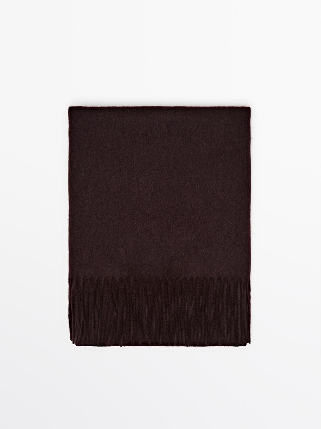 Шарф из смесовой шерсти Massimo Dutti, бургундия
Шарф из смесовой шерсти Massimo Dutti, бургундия