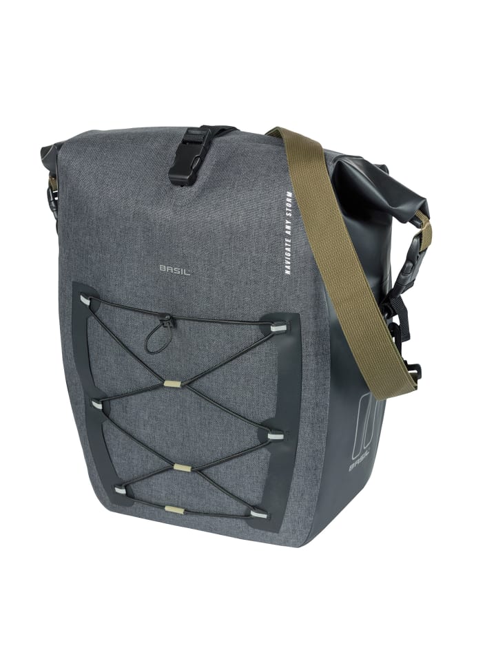 BASIL Велосипедная сумка Navigator Storm L, серая
BASIL Велосипедная сумка Navigator Storm L, серая