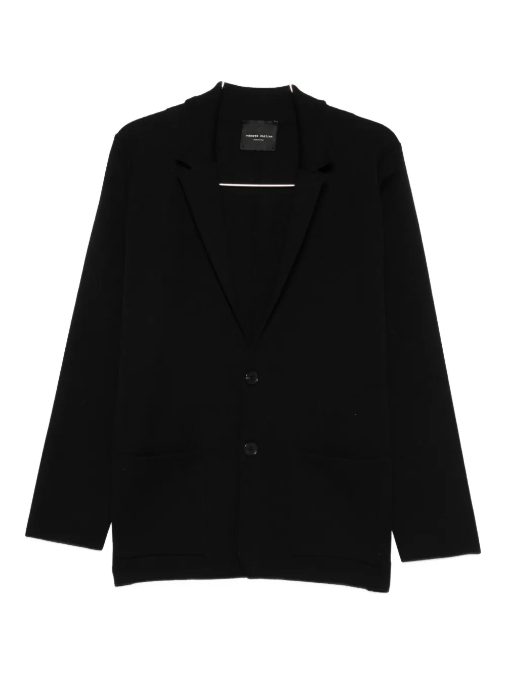 Кардиган с накладными карманами на пуговицах Roberto Collina, черный
Кардиган с накладными карманами на пуговицах Roberto Collina, черный