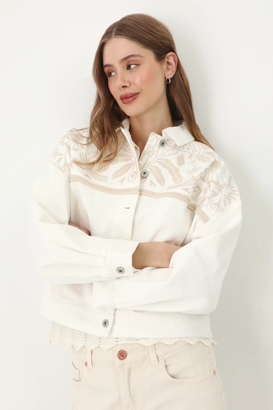 Джинсовая хлопковая куртка Medicine, бежевый
Джинсовая хлопковая куртка Medicine, бежевый