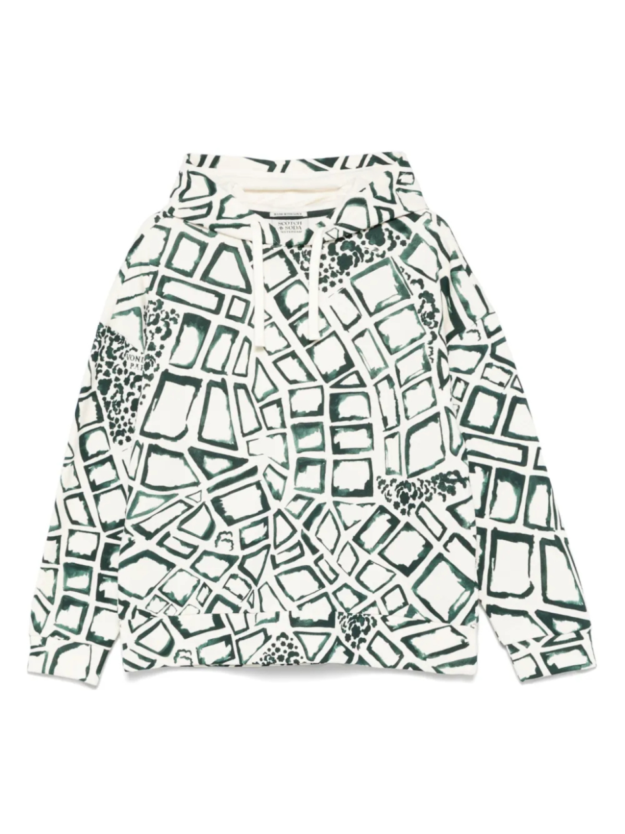 Scotch & Soda худи с принтом, нейтральный
Scotch & Soda худи с принтом, нейтральный