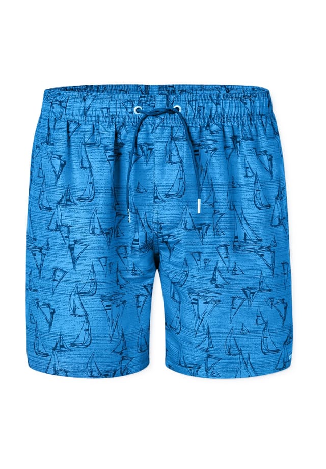 Шорты для плавания Aqua со шнурком Schiesser, синий 
Шорты для плавания Aqua со шнурком Schiesser, синий