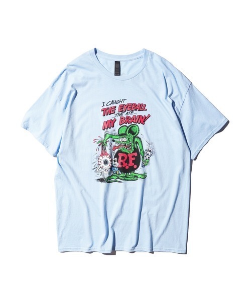 Футболка с принтом 'RAT FINK', винтажная
Футболка с принтом 'RAT FINK', винтажная