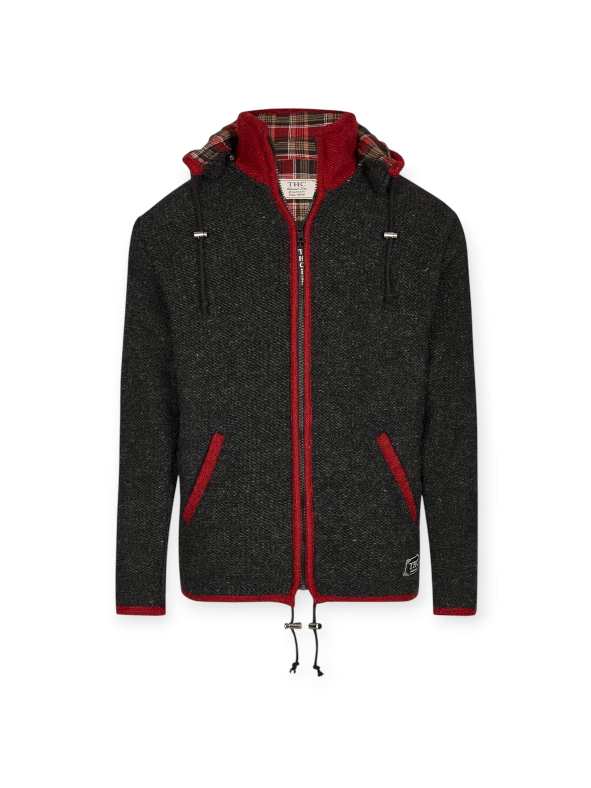 THC Natural Line Кардиган '839' в крапчатом черном цвете
THC Natural Line Кардиган '839' в крапчатом черном цвете