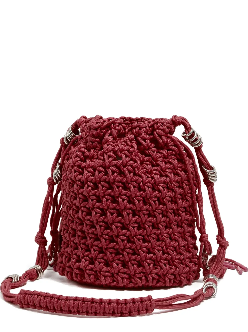 Вязаная сумка-ведро на кулиске Bimba y Lola, красный
Вязаная сумка-ведро на кулиске Bimba y Lola, красный