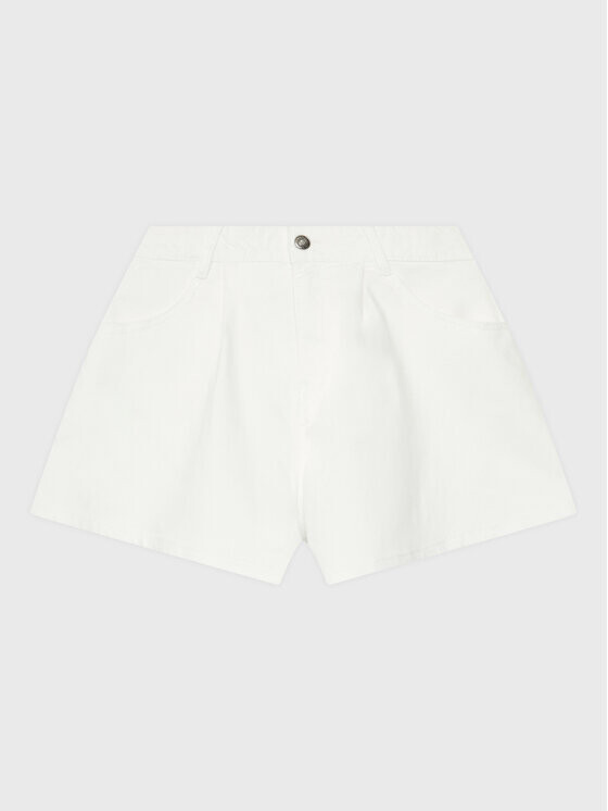 Тканевые шорты стандартного кроя United Colors Of Benetton, белый
Тканевые шорты стандартного кроя United Colors Of Benetton, белый