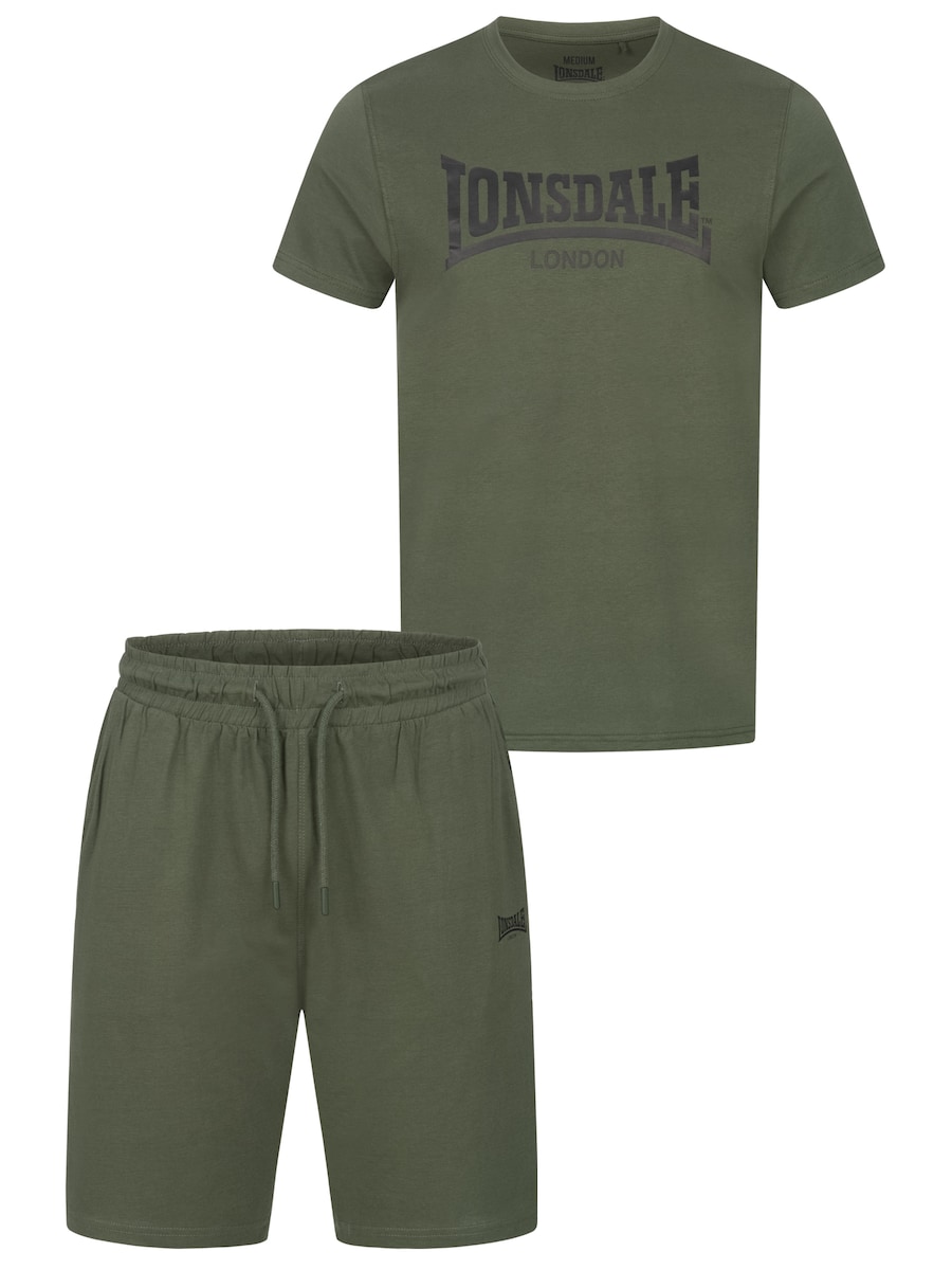 Спортивный костюм LONSDALE, оливковый
Спортивный костюм LONSDALE, оливковый